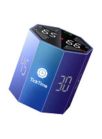 llano TickTime MAX ポモドーロタイマー 生産性アップ・集中力向上 手のひらサイズ 3/5/10/15/25/30/45/60分 ブルー TK2C-B1