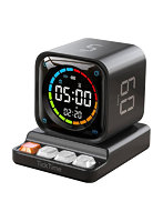 llano TickTimer ポモドーロタイマー＋置き時計 生産性アップ・集中力向上 ミニPC風デザイン 5/10/30/60分 ブラック TK3-B