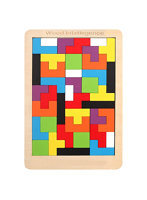 キヨラカ パズル型 ウッドインテリジェンス あなたもアーティストに 右脳左脳の活性化 老化防止に 遊び方は無限大 PW-I01