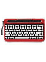 AJAX タイプライター風 レトロキーボードPENNA Red PNADRD