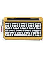 AJAX タイプライター風 レトロキーボードPENNA Mustard Yellow PNADYE