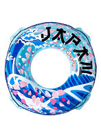 イガラシ プール・海水浴用 浮き輪 ジャパン 90cm すばやく膨らませられる かんたん空気栓 RLC-290V