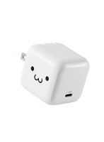 USB 充電器 65W PD PPS対応 1ポート USB-C GaN II コンパクト 折りたたみプラグ PSE適合 MacBook iPad iPhone Switch 対応 ホワイト×ブラック MPA-AC12465WF
