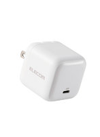USB 充電器 65W PD PPS対応 1ポート USB-C GaN II コンパクト 折りたたみプラグ PSE適合 MacBook iPad iPhone Switch 対応 ホワイト MPA-AC12465WH