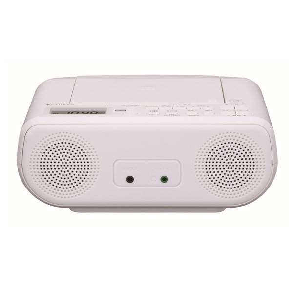 AUREX（オーレックス） CDラジオ AX-C160 ホワイト