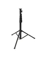 日本トラストテクノロジー モバイル三脚ロングタイプ 2WAY 高さ約160cmまでの自撮り棒にもなる TRPODST-BK