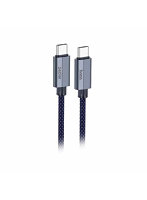 hoco. U134 PD240W Type-Cケーブル 最大PD240W（48V/5A） ファストチャージ メッシュ ダークブルー U134-CC-DB