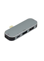 日本トラストテクノロジー MY DOCK STATION 5-IN-1 USB（USB-A×3、USB-C×1、PD100W） JTMD-5IN1D-U