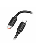 hoco. X115 240W Type-Cケーブル 超高速充電 高速データ転送480Mbps 高耐久設計 1m ブラック X115-CC-BK