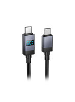 hoco. X118 PD60W デジタルディスプレイケーブル リアルタイム電力表示できる USB2.0対応 X118-CC-BK