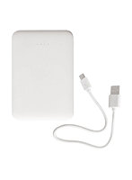 インプリンク 超薄型モバイルバッテリー5，000mAh 厚さ12.7mmのスリム軽量デザイン パステルカラー ホワイト IML1C2U5002WH