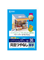 サンワサプライ インクジェットプリンタ用紙 厚手 A4サイズ 30枚入り JP-EM1NA4N