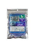 日本トラストテクノロジー CAT.6A スリムLANケーブル 最大10Gbps（10GBASE-T）対応 7m ブルー JTLAN6A-S70BL