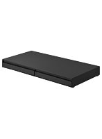 リバーシブルキッチン家電下スライドテーブル＆引き出し タワー W80 ブラック