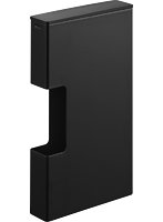 マグネットスリムポリ袋収納ホルダー タワー S ブラック