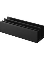 パウチ＆アメニティスタンド タワー 横型 ブラック