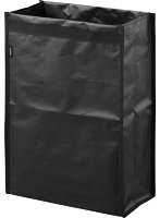 ポリエチレン ゴミ箱 タワー 20L ブラック