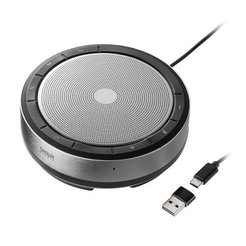 サンワサプライ 会議スピーカーフォン（Bluetooth/USB対応） MM-BTMSP6 12,521円