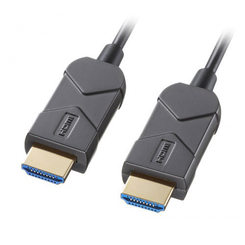 サンワサプライ 8K/60Hz 4K/120Hz対応光ファイバHDMIケーブル 10m KM-HD20-UFB10LP