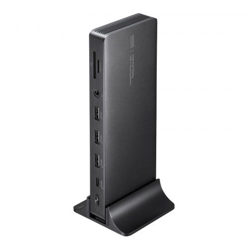 サンワサプライ ドッキングステーション 4K HDMI×2画面出力 ACアダプタ付 USB-CVDK16