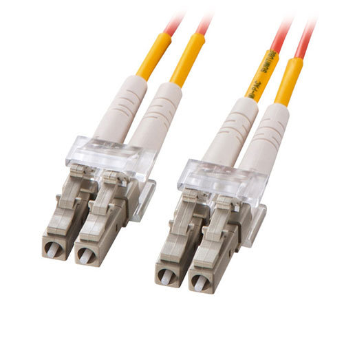 サンワサプライ メガネ型光ファイバケーブル（マルチ50μm LC×2-LC×2 3m） HKB-LCLC5-03N 4,807円