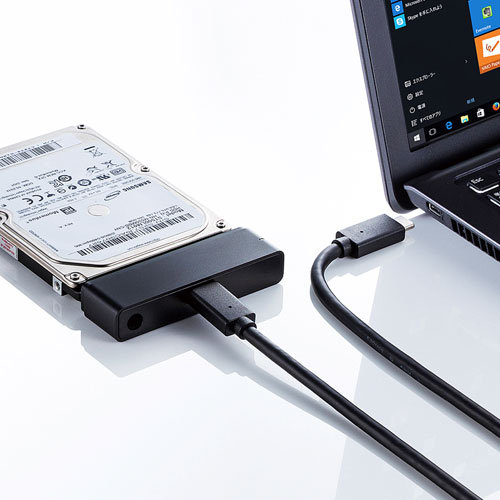 サンワサプライ SATA-USB3.1 Gen2変換ケーブル USB-CVIDE7 6,398円