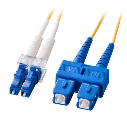 サンワサプライ メガネ型光ファイバケーブル（シングル8.6μm LC×2-SC×2 10m） HKB-LCSC1-10N 5,294円
