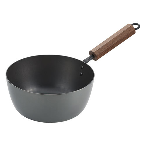 田辺金具 わたしのこだわり 窒化鉄 片手鍋 リング付 20cm カレーやスープに じっくり煮込める TK-5922 7,378円