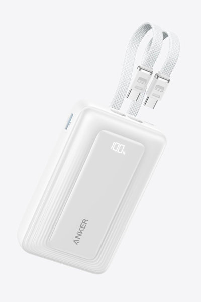 Anker Zolo Power Bank （20000mAh， 45W， Built-In Dual USB-Cケーブル） ホワイト A110MN22 5,172円