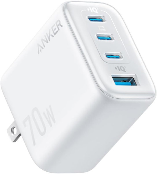Anker Zolo Charger （70W， 4 Ports） ホワイト A121CN21 4,997円