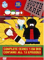 サウスパーク シリーズ1 DVDーBOX のパッケージ