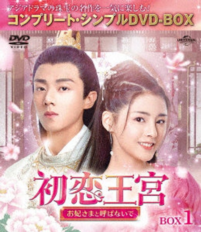 初恋王宮～お妃さまと呼ばないで～ BOX1 ＜コンプリート・シンプルDVD-BOX5，000円シリーズ＞【期間限定生産】