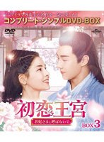 初恋王宮〜お妃さまと呼ばないで〜 BOX3 ＜コンプリート・シンプルDVD-BOX5，000円シリーズ＞【期間限定生産】 のパッケージ