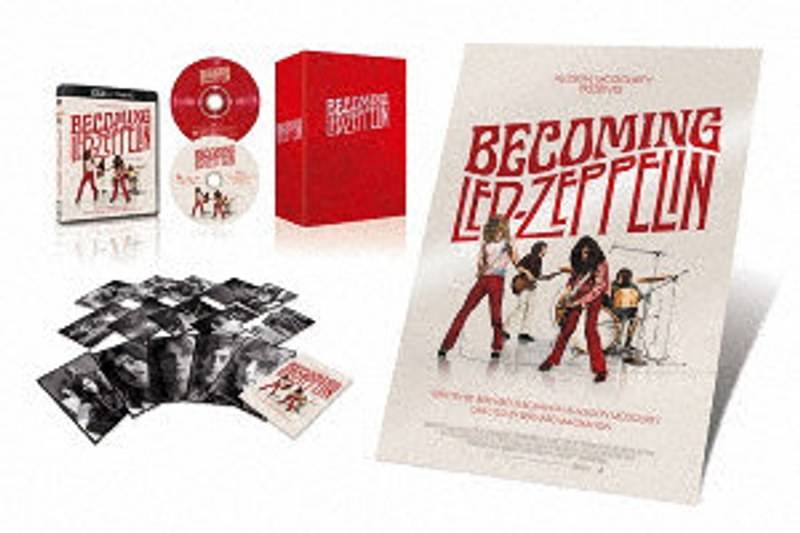 レッド・ツェッペリン:ビカミング 4K UHD＋Blu-rayセット コレクターズ・エディション【数量限定】（4K ULTRA HD＋ブルーレイ）
