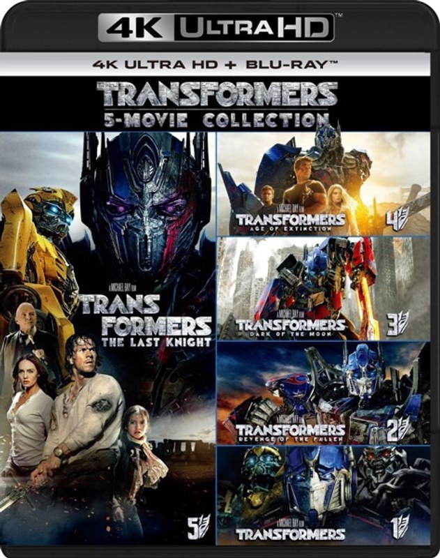 トランスフォーマー 5 ムービー・コレクション （4K ULTRA HD＋ブルーレイディスクセット）