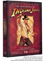 アドベンチャーズ・オブ・インディ・ジョーンズ コンプリートDVD のパッケージ