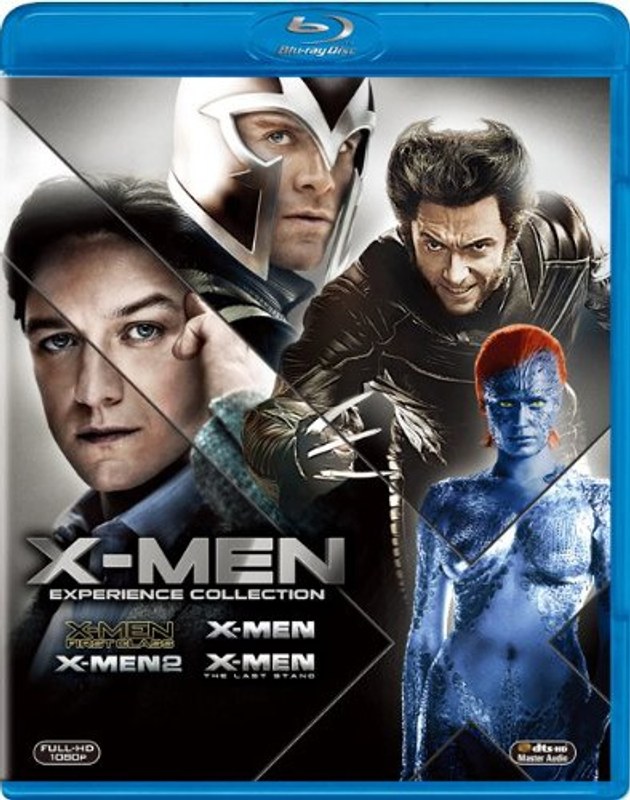 X-MEN ブルーレイBOX＜4枚組＞『X-MEN:フューチャー＆パスト』劇場公開記念〔初回生産限定〕 （ブルーレイディスク）
