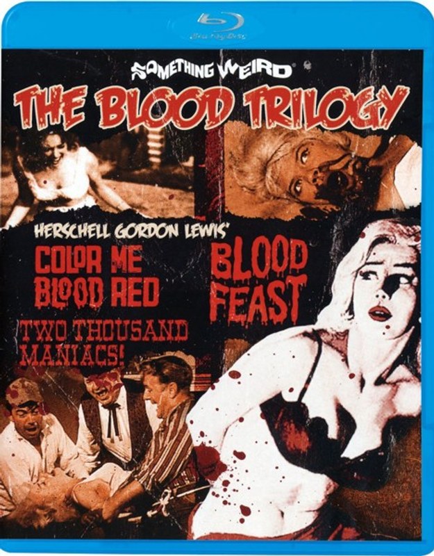 ハーシェル・ゴードン・ルイス コレクション BLOOD TRILOGY 「血の祝祭日」「2000人の狂人」「カラー・ミー・ブラッド・レッド」 （ブルーレイディスク）