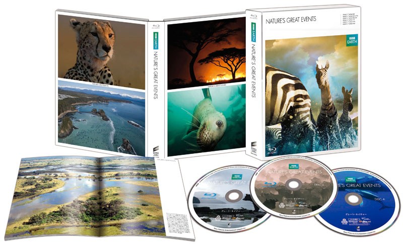 BBC EARTH グレート・ネイチャー ブルーレイ・デラックスBOX ［episode2-6］ （ブルーレイディスク）