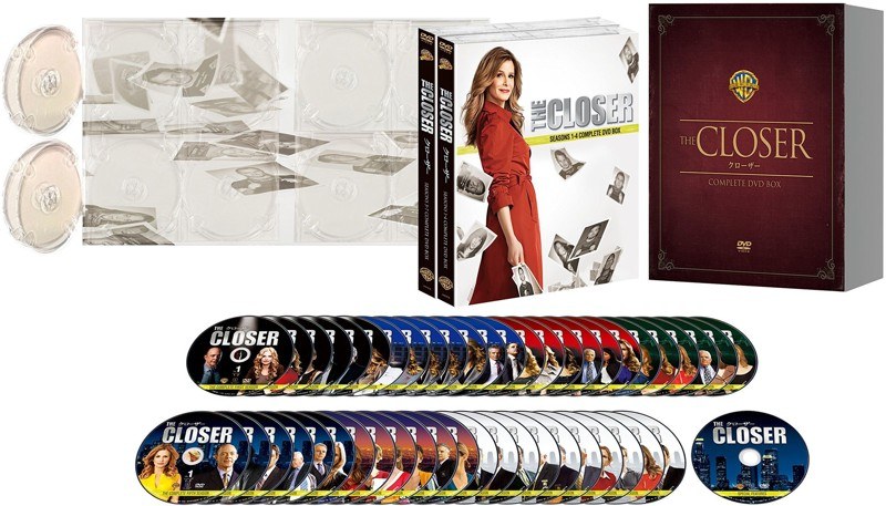 WBTV60周年記念 クローザー コンプリート DVD-BOX（初回限定生産）