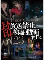 封印！！放送禁止検証動画FILE Vol.23 封鎖された扉の世界 のパッケージ