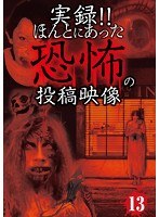 実録！！ほんとにあった恐怖の投稿映像 13 のパッケージ
