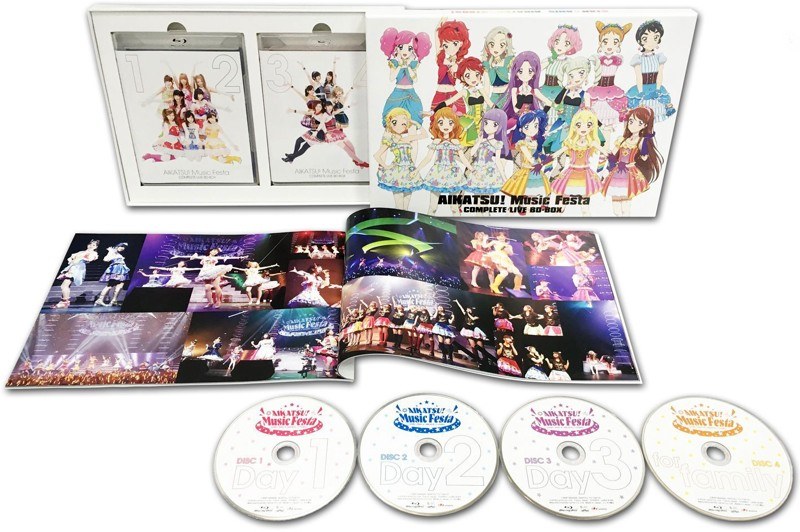 アイカツ！ミュージックフェスタ COMPLETE LIVE BD-BOX （ブルーレイディスク）