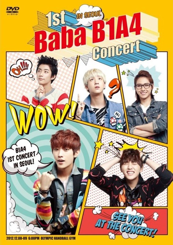 1st Baba B1A4 Concert IN SEOUL/B1A4