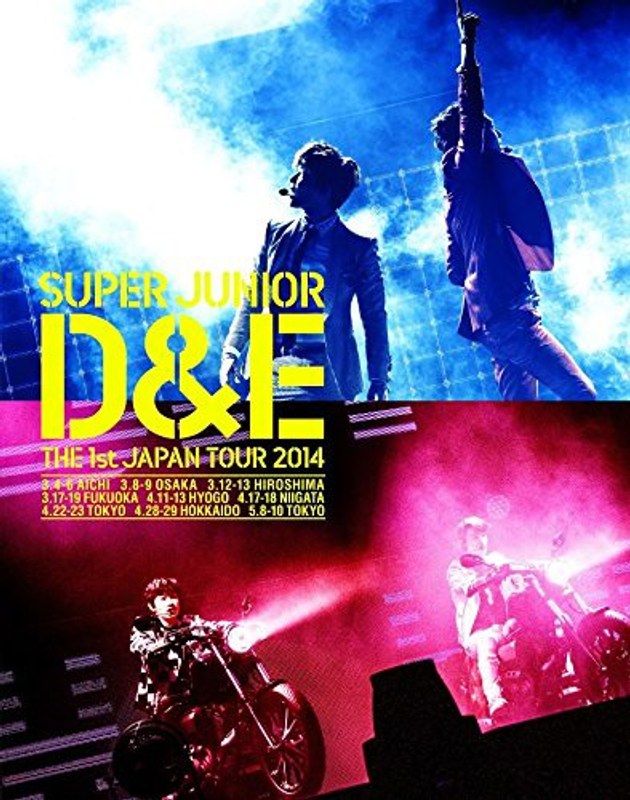 SUPER JUNIOR D＆E THE 1st JAPAN TOUR 2014/SUPER JUNIOR（初回生産限定 ブルーレイディスク）