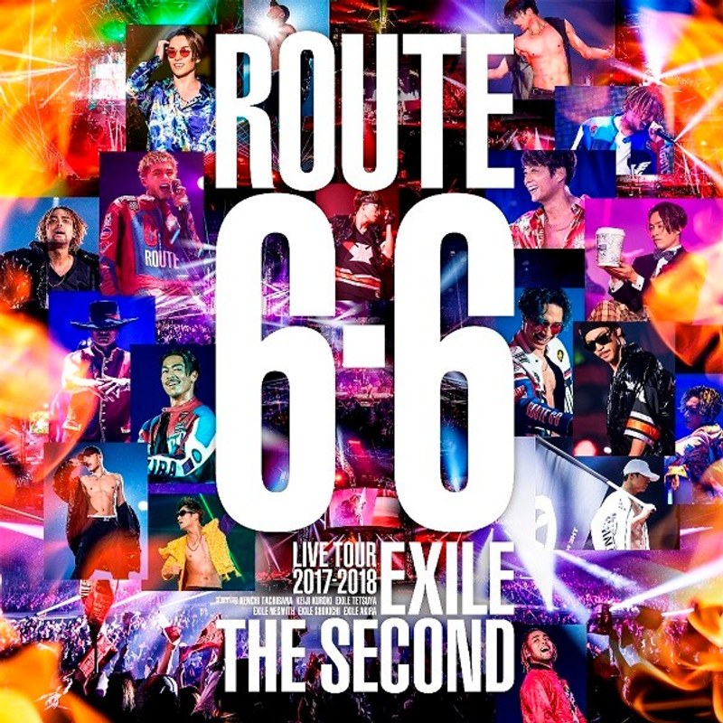 EXILE THE SECOND LIVE TOUR 2017-2018 ‘ROUTE 6・6’/EXILE THE SECOND （初回生産限定盤 ブルーレイディスク）