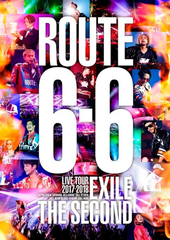 EXILE THE SECOND LIVE TOUR 2017-2018 ‘ROUTE 6・6’/EXILE THE SECOND （ブルーレイディスク）