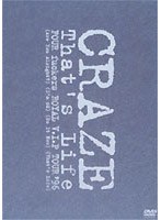 THAT’S LIFE FOUR fuckers ROYAL V.I.P TOUR’96/CRAZE のパッケージ