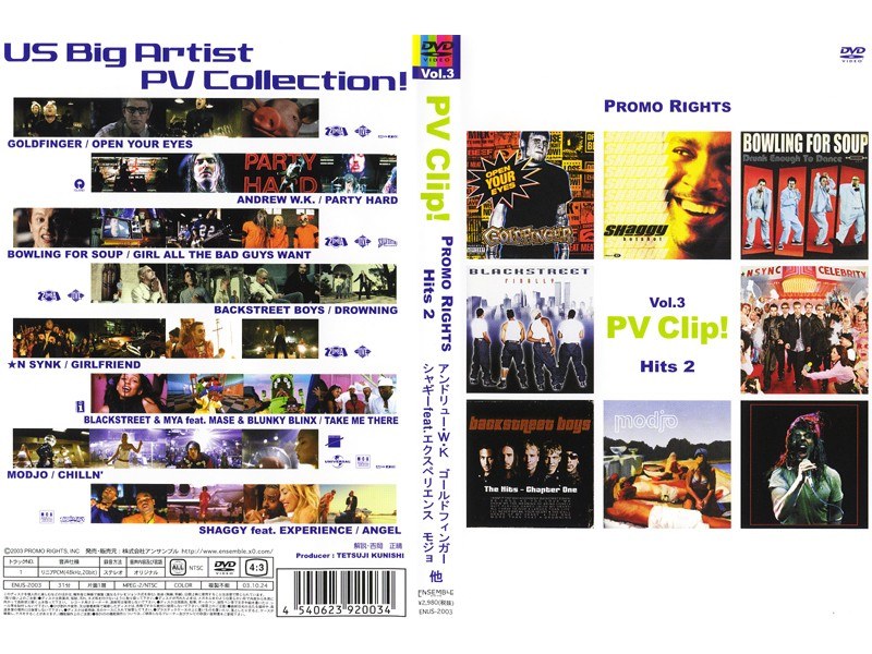 PV Clip！ PROMO RIGHTS シリーズ第3弾！ [Vol.3/Hits 2]