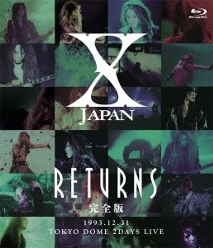 X JAPAN RETURNS 完全版 1993.12.31/X JAPAN （ブルーレイディスク）